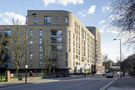 Dossier de presse | 2296-01 - Communiqué de presse | Pembury Circus, Hackney - Fraser Brown MacKenna Architects - Architecture résidentielle - FBM Architects -&nbsp;Pembury Circus, Hackney, London - Crédit photo : Tim Crocker Architectural Photography