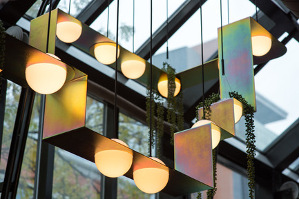 Press kit | 1619-04 - Press release | Year 2016 in Review & Look Ahead to 2017 - Lambert & Fils - Lighting Design - Custom Laurent Project at Kampai Garden Restaurant, Montréal - Photo credit: Arseni Khamzin