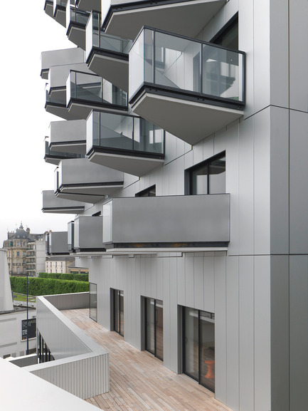 Dossier de presse | 972-03 - Communiqué de presse | Cité internationale Paul Ricœur - Hérault Arnod architectures - Architecture résidentielle - Crédit photo : André Morin