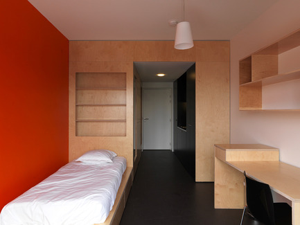 Dossier de presse | 972-03 - Communiqué de presse | Cité internationale Paul Ricœur - Hérault Arnod architectures - Architecture résidentielle - Crédit photo : André Morin