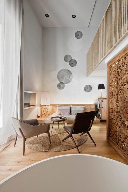 Dossier de presse | 2303-01 - Communiqué de presse | Puro Hotel - OHLAB - Design d’intérieur commercial - Room - Crédit photo : José Hevia