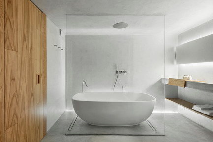 Dossier de presse | 2303-01 - Communiqué de presse | Puro Hotel - OHLAB - Design d’intérieur commercial - Bathroom - Crédit photo : José Hevia
