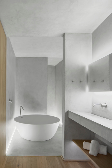 Dossier de presse | 2303-01 - Communiqué de presse | Puro Hotel - OHLAB - Design d’intérieur commercial - Bathroom - Crédit photo : José Hevia