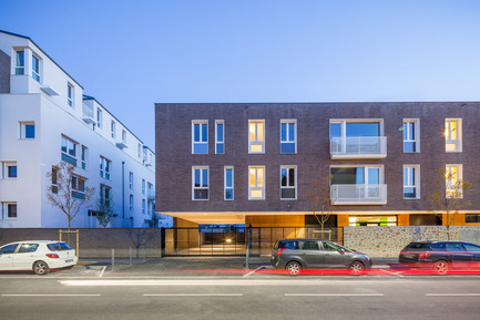 Dossier de presse | 1052-06 - Communiqué de presse | Immobilière 3F - Margot-Duclot architectes associés (MDaa) - Architecture résidentielle - Crédit photo : 11h45