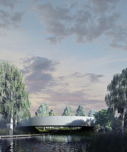 Dossier de presse | 1249-01 - Communiqué de presse | The Wangari Muta Maathai House - Boogertman + Partners Architects - Architecture institutionnelle -  Wangari Muta Maathai House - View from the Water Element - Crédit photo : Boogertman + Partners Architects