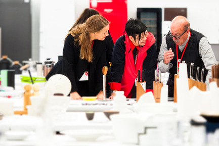 Press kit | 1696-14 - Press release | Last chance to enter – Red Dot Award: Product Design 2017 closing date for entries is 8 February - Red Dot Award - Competition -  An international jury discusses and assesses each  product in situ.<br> - Photo credit: Red Dot<br>