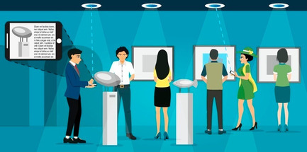 Press kit | 2345-01 - Press release | Global LiFi Tech: New Agreement with Oledcomm, the LiFi Precursor - Global LiFi Tech Inc. - Industrial Design -   GeoLiFi in Museum   - Photo credit: Global LiFi Tech