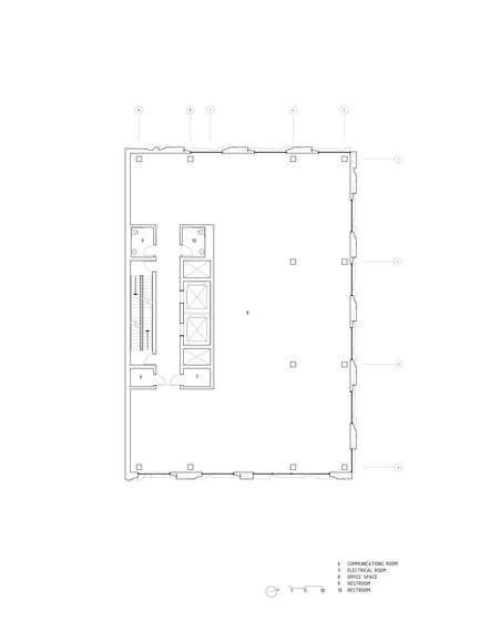 Press kit | 2045-01 - Press release | Batay-Csorba Architects Reimagines the Precast Concrete Building in Toronto - Batay-Csorba Architects - Commercial Architecture - Typical Floor Plan - Photo credit: Batay-Csorba Architects