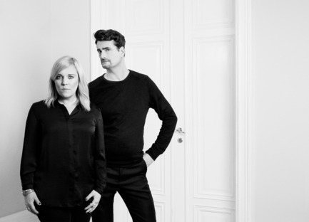 Press kit | 1165-06 - Press release | Review - Stockholm Design Week 2017 - Stockholm Design Week | Grand Relations - Lifestyle - The founders of Grand Relations Tove Regnander &amp; Hans Hjelmqvist - Photo credit: Dana Ozollapa