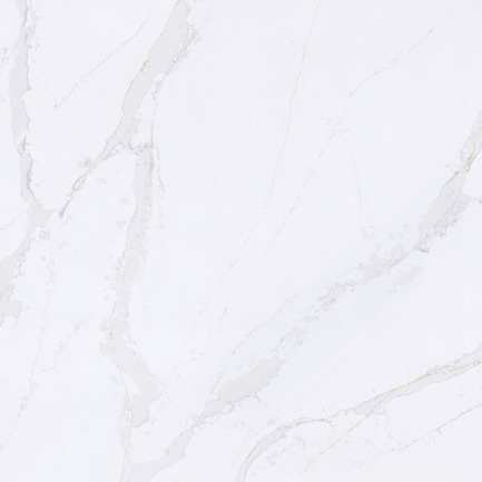Dossier de presse | 2349-01 - Communiqué de presse | Silestone Unveils Eternal Collection with new N-Boost Technology - Cosentino - Produit - Slab swatch of Silestone by Cosentino's Eternal Calacatta Gold<br> - Crédit photo : Cosentino