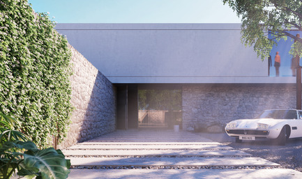Dossier de presse | 2265-01 - Communiqué de presse | Superhouse 00/30 - Superhouse Property Group Ltd. - Architecture résidentielle - The entrance to the house - Crédit photo : The Boundary
