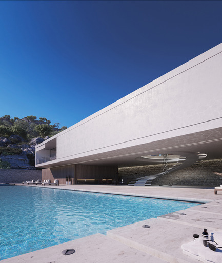 Dossier de presse | 2265-01 - Communiqué de presse | Superhouse 00/30 - Superhouse Property Group Ltd. - Architecture résidentielle - The 50m infinity pool - Crédit photo : The Boundary