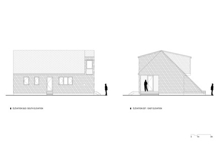 Dossier de presse | 1527-05 - Communiqué de presse | Résidence Dune de l'Ouest - Bourgeois / Lechasseur architectes - Architecture résidentielle - Crédit photo : Bourgeois / Lechasseur architectes