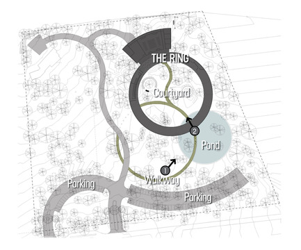 Dossier de presse | 1249-01 - Communiqué de presse | The Wangari Muta Maathai House - Boogertman + Partners Architects - Architecture institutionnelle - Wangari Muta Maathai House - Site Plan - Crédit photo : Boogertman + Partners Architects
