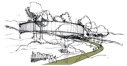 Dossier de presse | 1249-01 - Communiqué de presse | The Wangari Muta Maathai House - Boogertman + Partners Architects - Architecture institutionnelle - Wangari Muta Maathai House - Sketch 3 - Crédit photo : Boogertman + Partners Architects