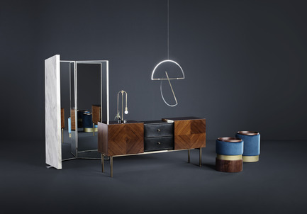 Dossier de presse | 877-10 - Communiqué de presse | MOBILIA Brings the Roaring Twenties to IDS17 in Toronto and Takes Home   “Best Booth Design Gold Award” - MOBILIA - Art de vivre - Crédit photo : Jean Longpré