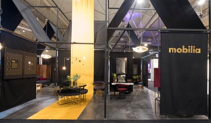 Dossier de presse | 877-10 - Communiqué de presse | MOBILIA Brings the Roaring Twenties to IDS17 in Toronto and Takes Home   “Best Booth Design Gold Award” - MOBILIA - Art de vivre - Crédit photo : André Rider 