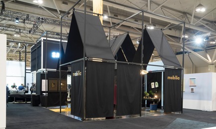 Dossier de presse | 877-10 - Communiqué de presse | MOBILIA Brings the Roaring Twenties to IDS17 in Toronto and Takes Home   “Best Booth Design Gold Award” - MOBILIA - Art de vivre - Crédit photo : André Rider 