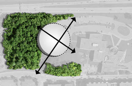 Dossier de presse | 752-04 - Communiqué de presse | Le consortiumNFOE/ HCMAremporte le concours du Complexe Aquatique de Laval - Consortium NFOE/ HCMA - Architecture institutionnelle - Plan du site - Crédit photo : Ville de Laval