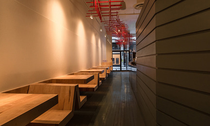 Dossier de presse | 673-17 - Communiqué de presse | Les lauréats de la 10e édition des GRANDS PRIX DU DESIGN sont… - Agence PID - Évènement + Exposition -         PRIX RESTAURANT DE 2 000 PIÇ OU MOINS <br>MARUSAN COMPTOIR JAPONAIS <br>ARCHITECTURE SYNTHÈSE - Crédit photo : RANDALL BRODEUR