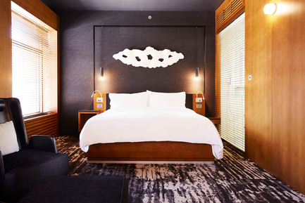Dossier de presse | 673-17 - Communiqué de presse | Les lauréats de la 10e édition des GRANDS PRIX DU DESIGN sont… - Agence PID - Évènement + Exposition -         PRIX ÉTABLISSEMENT D’HÉBERGEMENT <br>Hôtel Le Germain Toronto – Mercer <br>LEMAYMICHAUD Architecture Design - Crédit photo : Groupe Germain Hotels