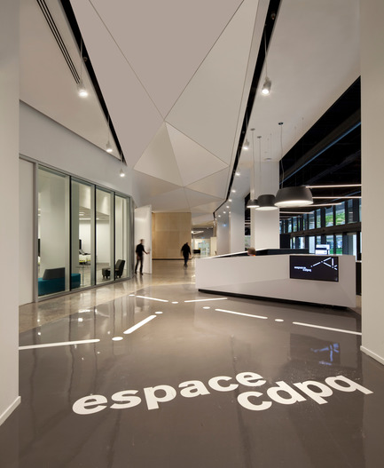 Dossier de presse | 673-17 - Communiqué de presse | Les lauréats de la 10e édition des GRANDS PRIX DU DESIGN sont… - Agence PID - Évènement + Exposition -         MENTION BUREAU DE PLUS DE 20 000 PI2 <br>Espace CDPQ <br>Lemay - Crédit photo : Adrien Williams