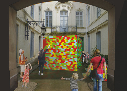 Dossier de presse | 982-33 - Communiqué de presse | Festival des Architectures Vives 2017 - Association Champ Libre - Festival des Architectures Vives (FAV) - Évènement + Exposition - La Madeleine - Crédit photo : Atelier Micromega