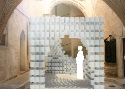 Dossier de presse | 982-33 - Communiqué de presse | Festival des Architectures Vives 2017 - Association Champ Libre - Festival des Architectures Vives (FAV) - Évènement + Exposition - Paper cloud - Crédit photo : Studio 3A