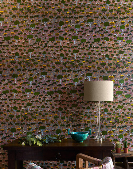 Dossier de presse | 1124-13 - Communiqué de presse | World Interiors News Awards Ceremony 2016 - World Interiors News - Design d’intérieur commercial -  WINNER: SURFACE AND INTERIOR ACCESSORIES<br>My Country Collection by Bay Gallery Home<br><br>Bay Gallery Home’s My Country range of tiles, wallpapers and rugs is a true embodiment of Art in the everyday. Drawing upon the British manufacturing industry, its pioneering translations of authentic Central Australian Aboriginal artwork to interior surface and accessories are expanding the global awareness of this ancient culture, whilst providing additional revenue streams to its communities.<br><br>JUDGES’ COMMENT<br>‘A fantastic example of the nice face of globalization, as well as something that the jury would like to have in their own homes.’  - Crédit photo : Bay Gallery Home
