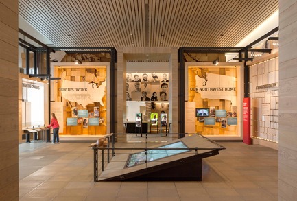 Dossier de presse | 1080-02 - Communiqué de presse | International Awards shortlist announced - INSIDE: World Festival of Interiors - Concours - Bill &amp; Melinda Gates Foundation Visitor Center, United States of America<br>by Olson Kundig Architects