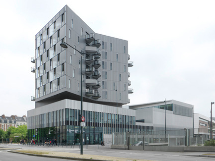 Dossier de presse | 972-03 - Communiqué de presse | Cité internationale Paul Ricœur - Hérault Arnod architectures - Architecture résidentielle - Crédit photo : André Morin