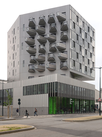 Dossier de presse | 972-03 - Communiqué de presse | Cité internationale Paul Ricœur - Hérault Arnod architectures - Architecture résidentielle - Crédit photo : André Morin