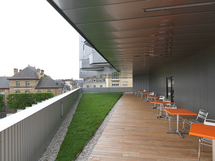 Dossier de presse | 972-03 - Communiqué de presse | Cité internationale Paul Ricœur - Hérault Arnod architectures - Architecture résidentielle - Crédit photo : André Morin
