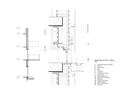 Dossier de presse | 972-03 - Communiqué de presse | Cité internationale Paul Ricœur - Hérault Arnod architectures - Architecture résidentielle - Crédit photo : Hérault Arnod architectes
