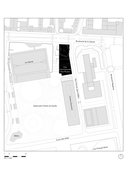 Dossier de presse | 972-03 - Communiqué de presse | Cité internationale Paul Ricœur - Hérault Arnod architectures - Architecture résidentielle - Crédit photo :   Hérault Arnod architectes  
