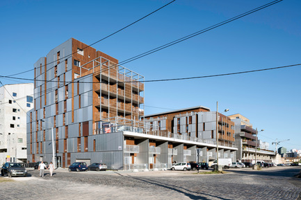 Press kit | 2382-01 - Press release | 145 Student Housing in Bassins à Flot - Gardera-D Architecture - Residential Architecture - Photo credit: Jean François Tremege