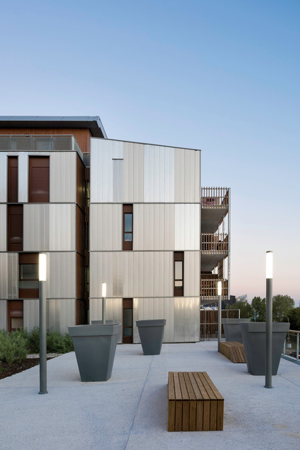 Press kit | 2382-01 - Press release | 145 Student Housing in Bassins à Flot - Gardera-D Architecture - Residential Architecture - Photo credit: Jean François Tremege