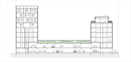 Press kit | 2382-01 - Press release | 145 Student Housing in Bassins à Flot - Gardera-D Architecture - Residential Architecture - Photo credit: Gardera-D Architecture