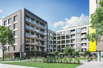Dossier de presse | 2056-05 - Communiqué de presse | DevMcGill et TGTA dévoilent la conception du tout nouveau projet de condominiums Ateliers Castelnau au coeur du Mile-Ex - DevMcGill et TGTA - Immobilier - Ateliers Castelnau - Crédit photo : DevMcGill