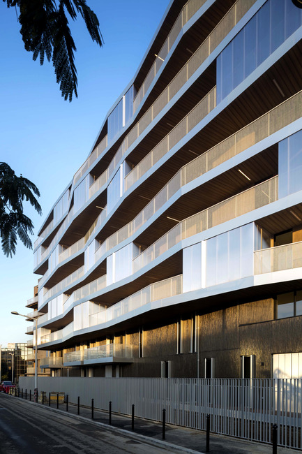 Press kit | 2372-01 - Press release | Résidence de l'Aqueduc in Gentilly / France - Daquin & Ferrière Architecture - Residential Architecture - Residence de l'Aqueduc - Gentilly / France <br>DAQUIN &amp; FERRIERE ARCHITECTURE <br>  - Photo credit: Hervé Abbadie