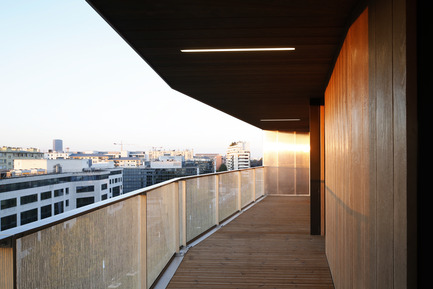 Press kit | 2372-01 - Press release | Résidence de l'Aqueduc in Gentilly / France - Daquin & Ferrière Architecture - Residential Architecture - Residence de l'Aqueduc - Gentilly / France <br>DAQUIN &amp; FERRIERE ARCHITECTURE  - Photo credit: Hervé Abbadie