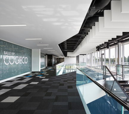 Press kit | 886-02 - Press release | Centrexpo Cogeco Drummondville - CCM2 architects + Bilodeau Baril Leeming architects - Commercial Architecture - Photo credit: Stéphane Groleau