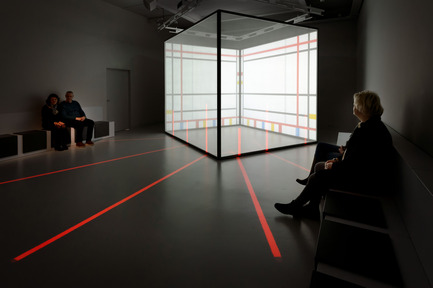 Dossier de presse | 1997-03 - Communiqué de presse | 100th Anniversary of De Stijl: Tinker Redevelops the House where Mondrian was Born - Tinker imagineers - Évènement + Exposition - During his New York period Mondrian explored new spaces in his work - Crédit photo : Mike Bink Photography