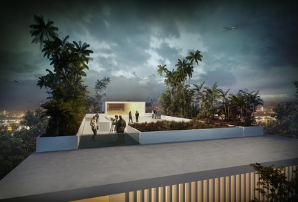 Dossier de presse | 2346-01 - Communiqué de presse | Sustainable Otunba Offices Receives Commendation in AR Future Projects Awards - Domaine Public Architects - Architecture commerciale - Rooftop Terrace as Extension of Public Space - Crédit photo : Domaine Public Architects