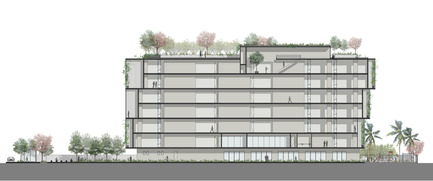 Dossier de presse | 2346-01 - Communiqué de presse | Sustainable Otunba Offices Receives Commendation in AR Future Projects Awards - Domaine Public Architects - Architecture commerciale - Section - Crédit photo : Domaine Public Architects