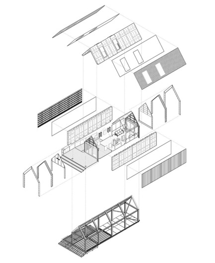 Dossier de presse | 2186-02 - Communiqué de presse | The Circular Economy Building - Arup Associates - Architecture commerciale - The tectonics of the constituent parts are showcased in the architecture of The Circular Building.&nbsp; - Crédit photo : © ARUP ASSOCIATES