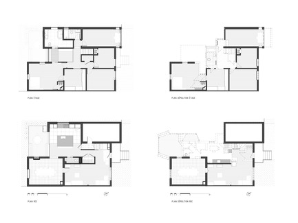 Dossier de presse | 1142-06 - Communiqué de presse | La Cardinale - L. McComber - Architecture résidentielle - Les plans du projet incluant les plans de démolition - Crédit photo : L. McComber
