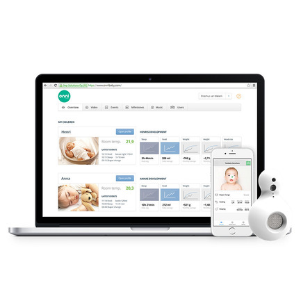 Press kit | 2411-01 - Press release | Connected Video Baby Monitor ‘Star’ - SEP Solutions - Product - 2 - Photo credit: Onni Care