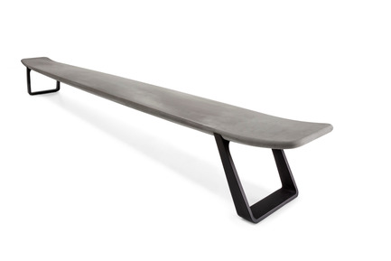 Press kit | 2436-01 - Press release | Perplex Concrete Bench - Fig40 - Industrial Design - Perplex Bench &nbsp;| &nbsp;Fig40_2 - Photo credit: Lisa Petrole