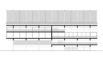 Press kit | 2469-01 - Press release | Public Condenser - Muoto Architects - Institutional Architecture - Elevation - Photo credit: MUOTO